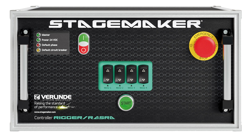 Nueva gama de controladores STAGEMAKER ECO, RIGGER y THEATER para STAGEMAKER SR
